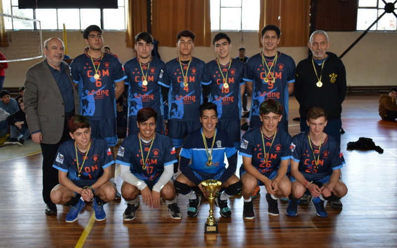 Liceo Camilo Ortúzar Montt de Macul: nuevo Campeón del Vóleibol Salesiano en Chile