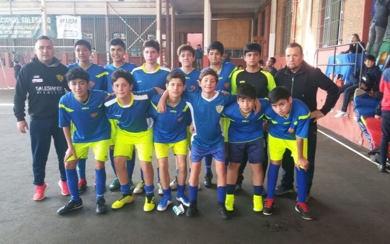 Selección representa al ISV en Nacional Salesiano de Fútbol en Valparaíso