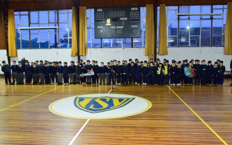 4&deg; b&aacute;sicos interpretan &ldquo;Ka mapu&rdquo; en homenaje al We tripantu durante Buenos D&iacute;as