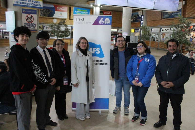 Convenio AFS: docente uruguayo se integra al Instituto Salesiano Valdivia para aportar nuevas perspectivas pedag&oacute;gicas