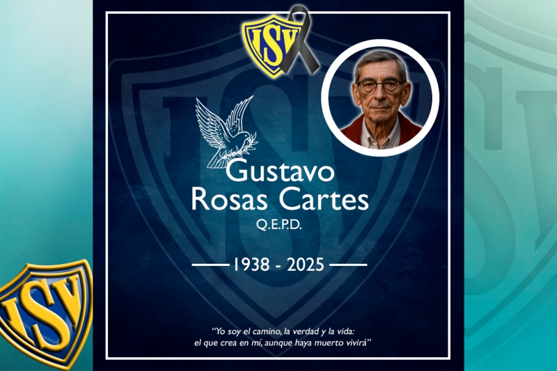Defunción Ex docente ISV Gustavo Rosas Cartes