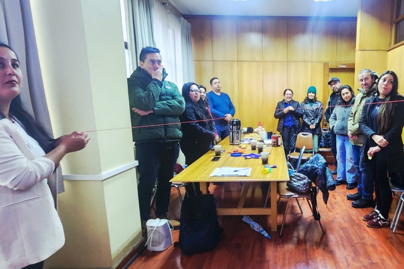 Delegadas y Delegados de Acción Social se reúnen para fortalecer el compromiso con las familias