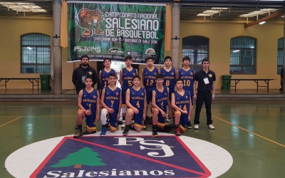 Selección SUB15 Basquetbol: Hoy juega la final del Campeonato Salesiano 2018