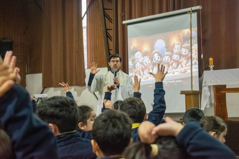 P. David Rivera SDB vive junto al ISV la Semana Santa 2026