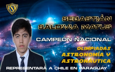 Sebastián Saldivia se consagra Campeón Nacional de Astronomía