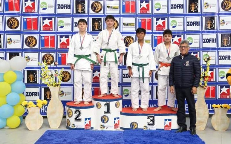 Estudiantes del ISV se destacan en Nacional de Judo en Iquique