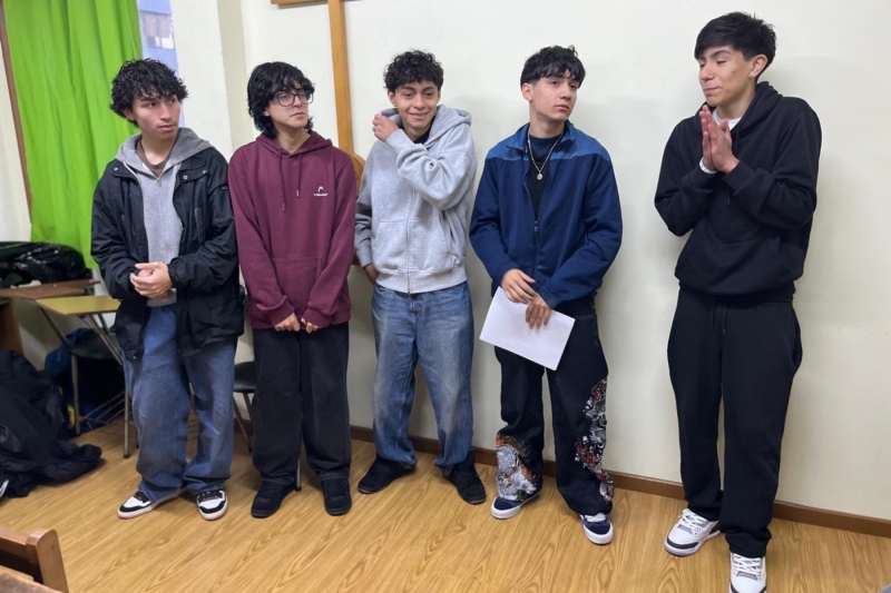 Estudiantes del Instituto Salesiano de Valdivia fortalecen su proyecto de vida en Jornada Vocacional junto al Hermano Felipe