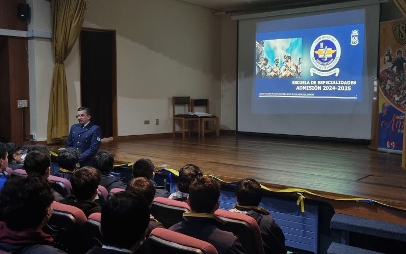 Charla Admisi&oacute;n Escuela de Especialidades FACH 2024 - 2025