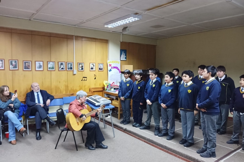 Coro Voces Salesianas realiza 1° presentación del 2025
