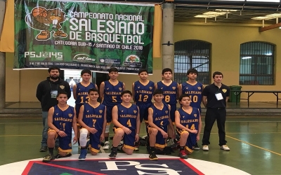 Selección de Basquetbol ISV ha ganado 2 partidos en Campeonato Nacional Salesiano SUB15