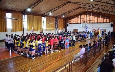Inauguración XXVI Liga Inter Regional de Vóleibol Escolar Reg Los Ríos y Los Lagos ‘23