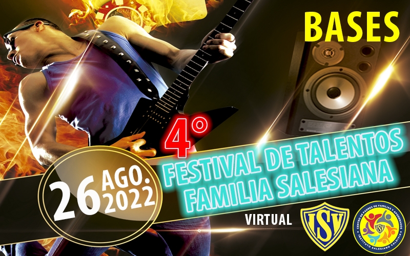 Bases 4° Festival de Talentos de la Familia Salesiana (Virtual)