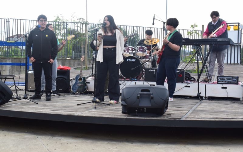 Banda Rock del ISV participa en CECREA Valdivia
