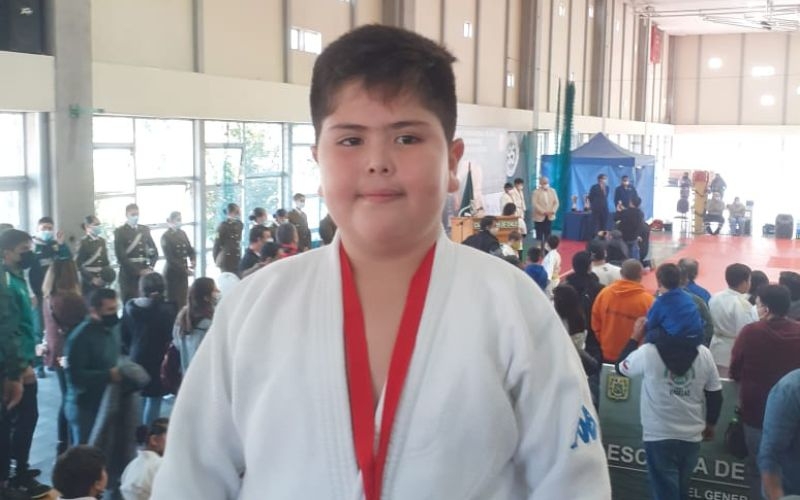 Estudiante de 4° básico es 1° Lugar Nacional en Camp Judo Carabineros de Chile