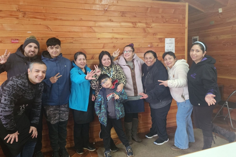 1° medio A atiende nuestro querido Comedor Solidario