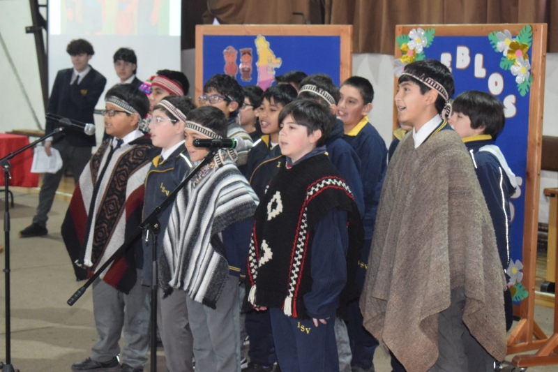 Conmemoración del Día Nacional de los Pueblos Originarios en el Instituto Salesiano de Valdivia