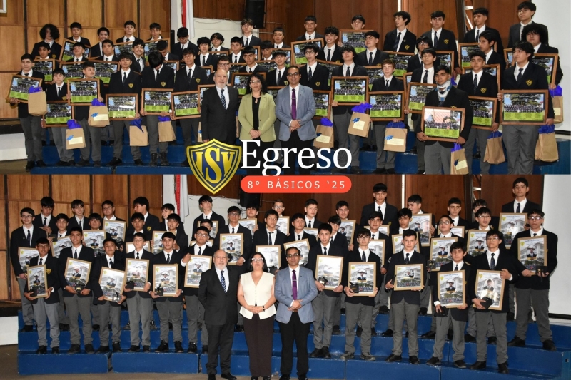 8° años culminan su Enseñanza Básica junto al ISV