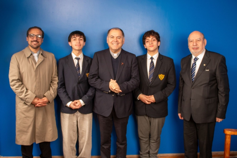 Con la esperanza en los j&oacute;venes: Padre Nelson Moreno realiza Visita Inspectorial al ISV