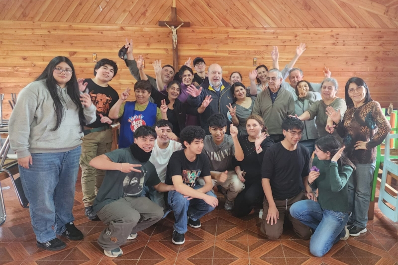 4° medio A inicia la atención de nuestros cursos en Comedor Solidario
